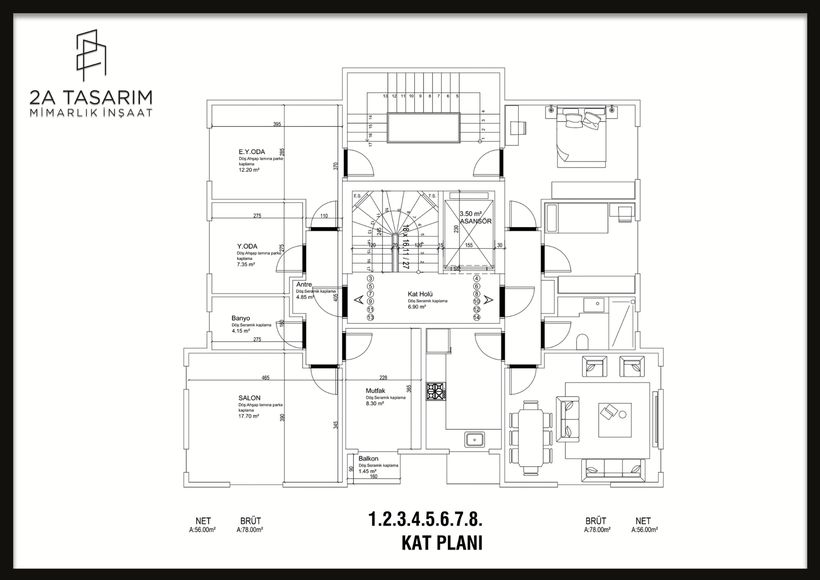 Özçelik Apartmanı - plan 2